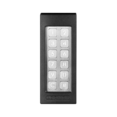 Koodpaneel SLIMSTONE-2, ilmastikukindel, 2 integreeritud releed, RAL 9005