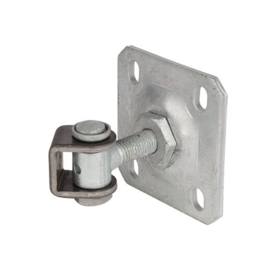 Muukimiskindel 90° väravahing M16x65 reguleeritava paigaldusplaadiga (2 tk)